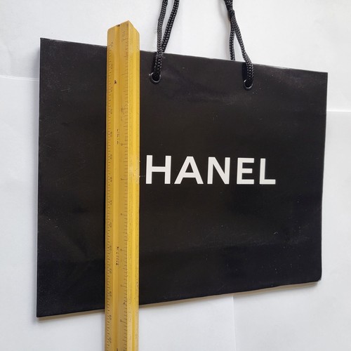 NEW Chanel Gift Bag Classic Black  Empty Paper Bag Shopping