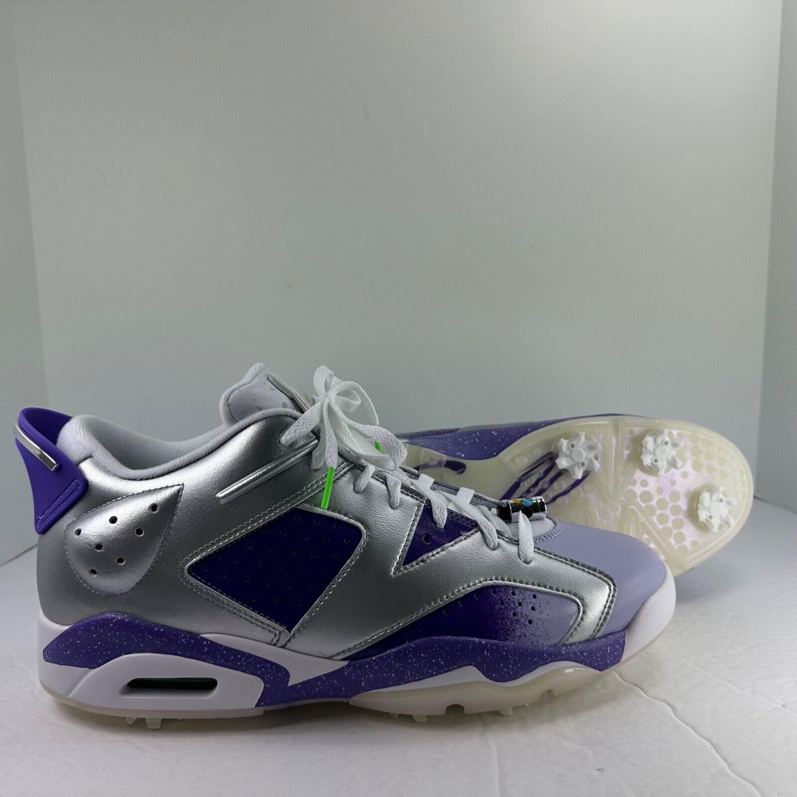Nike Air Jordan Retro 6 NRG U23 Golf Purple Metallic Silver Nike Air Jordan Retro 6 NRG U23 Golf Purple Metallic Silver