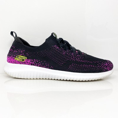 

Skechers Womens Ultra Flex 149173 Черные кроссовки для бега Размер 9, Черный, Ultra Flex