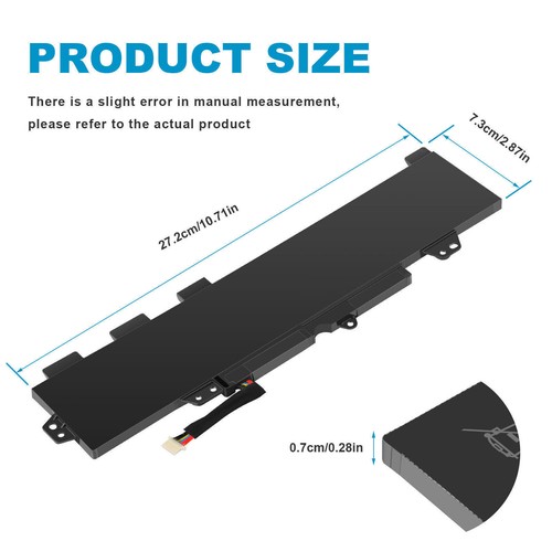 TT03XL Battery for HP EliteBook 850 G5 850 G6 ZBook 15U G5 G5-4215U 933322-855
