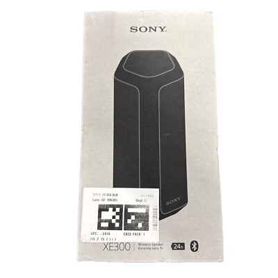 Sony SRS-XE300 Portable Bluetooth Speaker -Black - Waterproof - Free Shipping