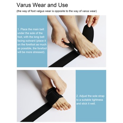 Soft Foot Drop Brace For Varus & Valgus Correction Practical Support FER