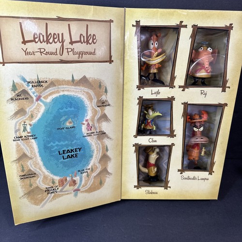 2005 Camp Lazlo フィギュアセット カートゥーンネットワーク 2005 Camp Lazlo MIB Lazlo Clam Raj Slinkman Lumpus Figure
