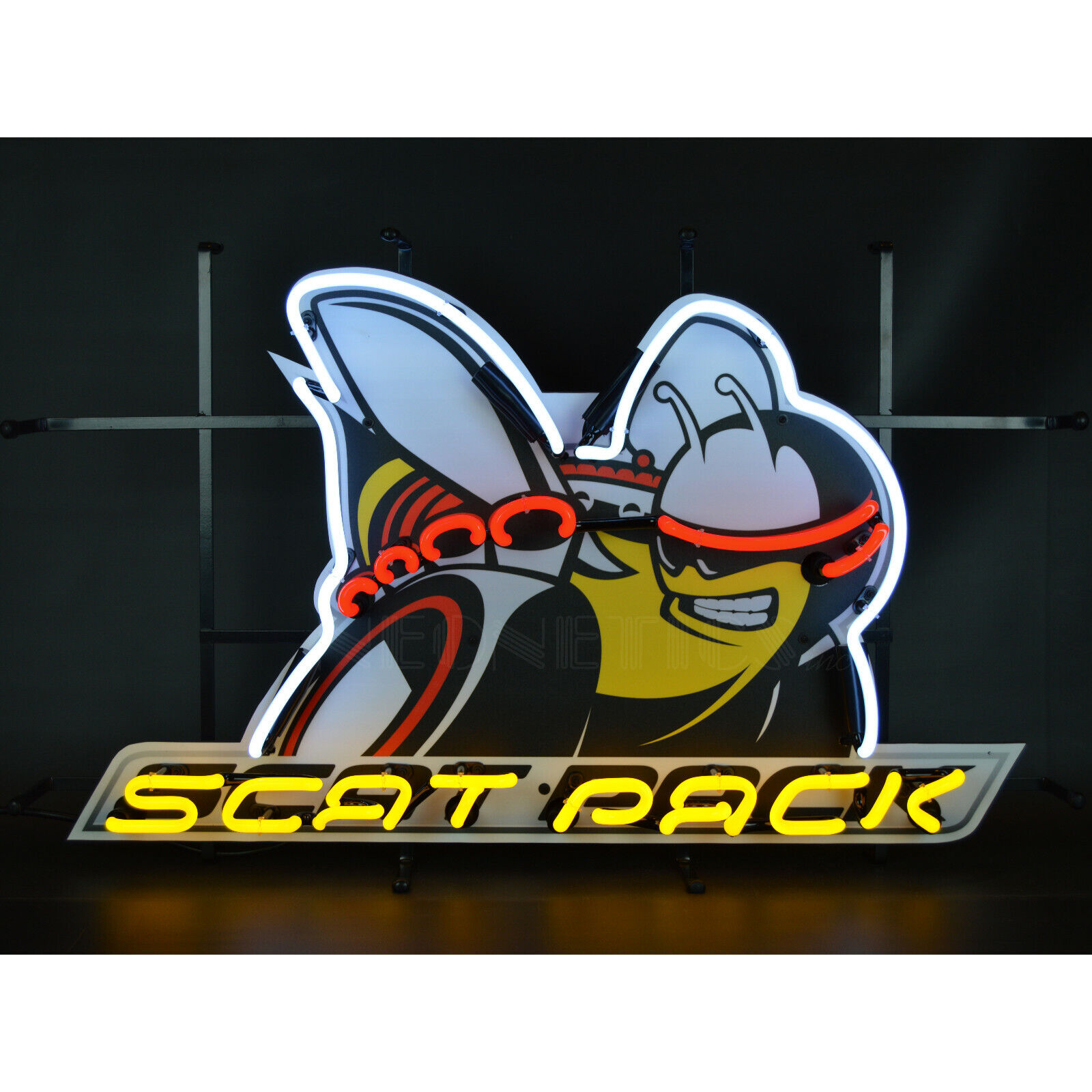 Scat Pack Neon sign SRT Super Bee Hemi challenger Scatpack Scat Pack Neon sign SRT Super Bee Hemi challenger Scatpack