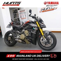 2022, 22 Ducati Streetfighter V4 SP. ONLY 5,591 MILES. Simply Stunning. £22,495