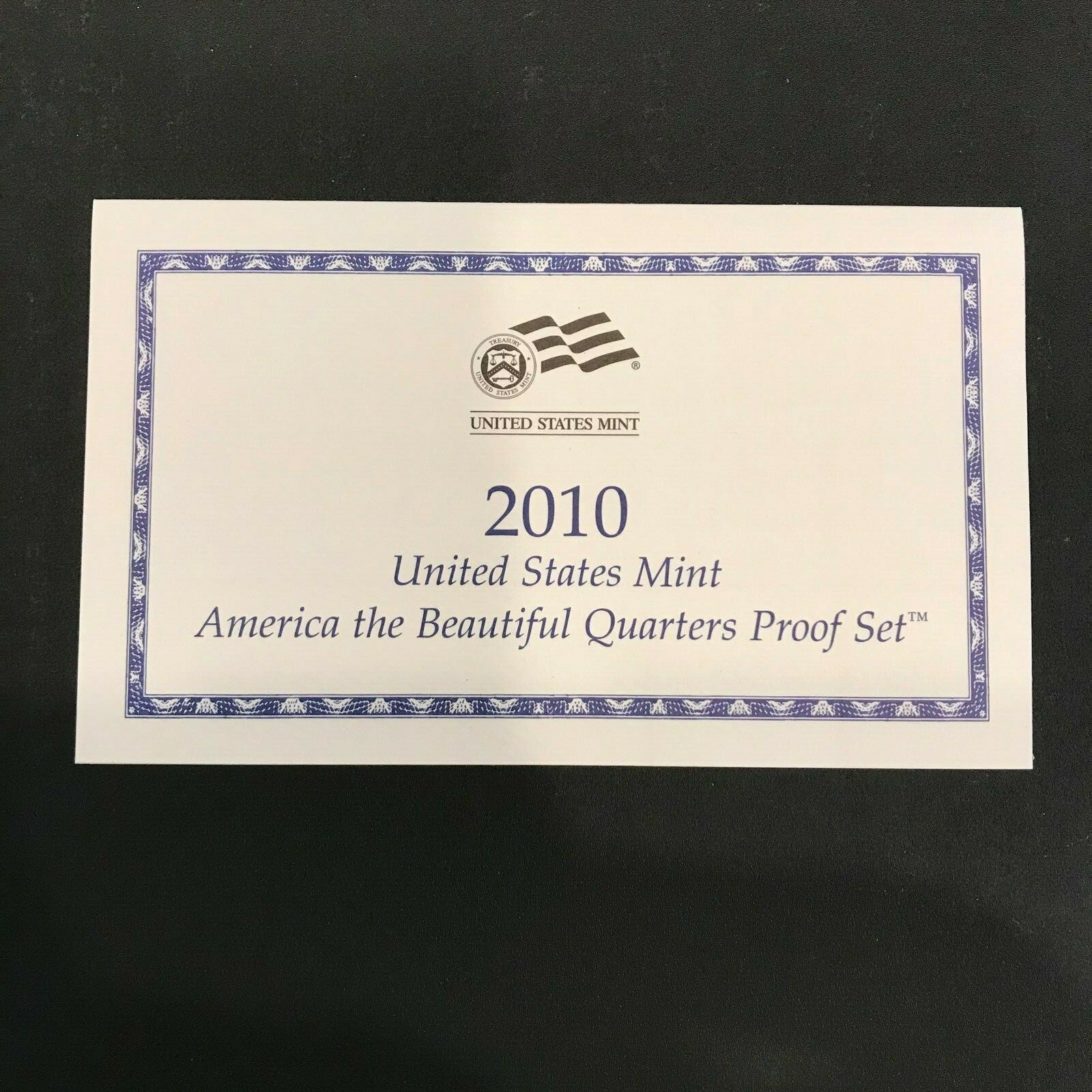 2010 US Mint America The Beautiful Quarters Proof Set