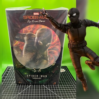HOT TOYS Stealth Suit Spider-Man Deluxe 1/6 12'' Figure MMS541 SEALED w/Shipper
