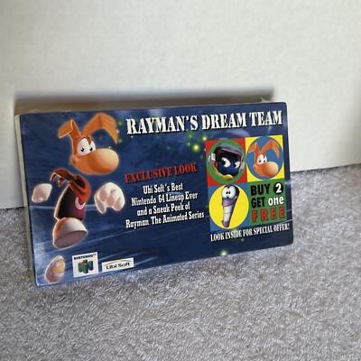 VHS   RAYMAN S DREAM TEAM / Factory Sealed   NES