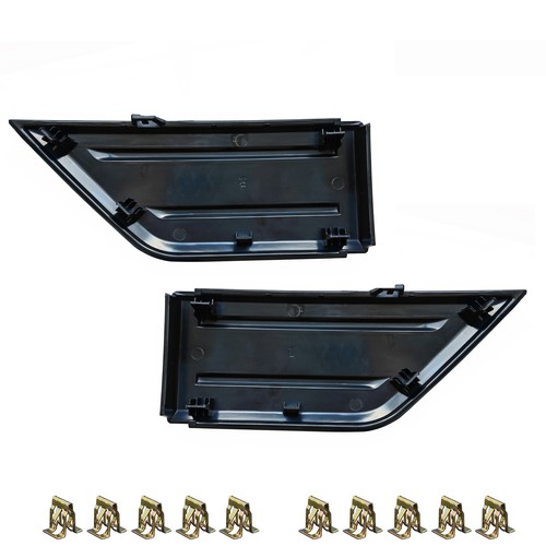 L&R For 2021-23 Ford F150 Front Bumper Pads Guards Inserts Trim Caps Cover Grill