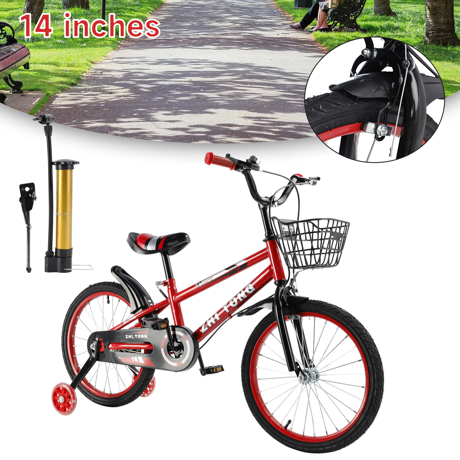 Boys And Girls With Bottle Cage Holder