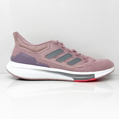 Adidas Womens EQ21 Run GZ4075 Фиолетовые кроссовки для бега, размер 11, Фиолетовый, EQ21 Run