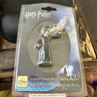Harry Potter Goblet Character Ornament Holding White Owl New Exmas HP24-004A