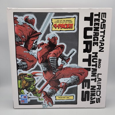 Eastman and Lairds TMNT 4-Pack Ninja Turtles BST AXN The Loyal Subjects