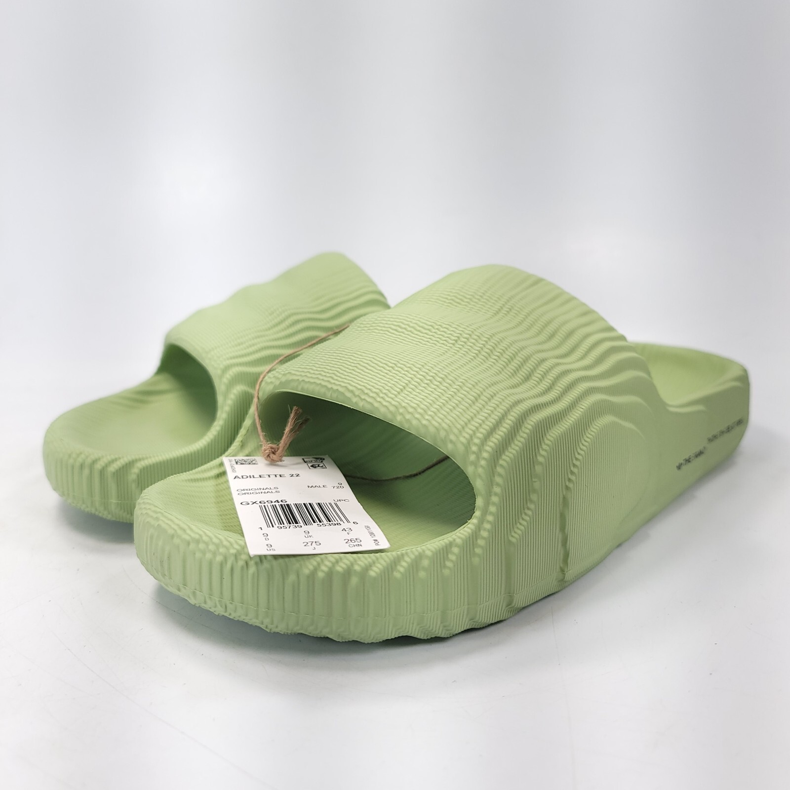 Adidas Adilette 22 Slide Slip On Sandal Mens Size 9 GX6946