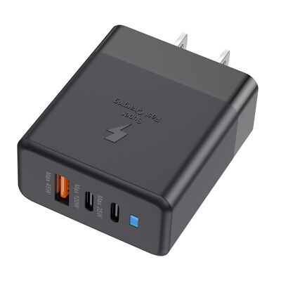 120W USB-C Type C Fast Wall Charger PD QC 5.0 Adapter For Samsung Android Phone