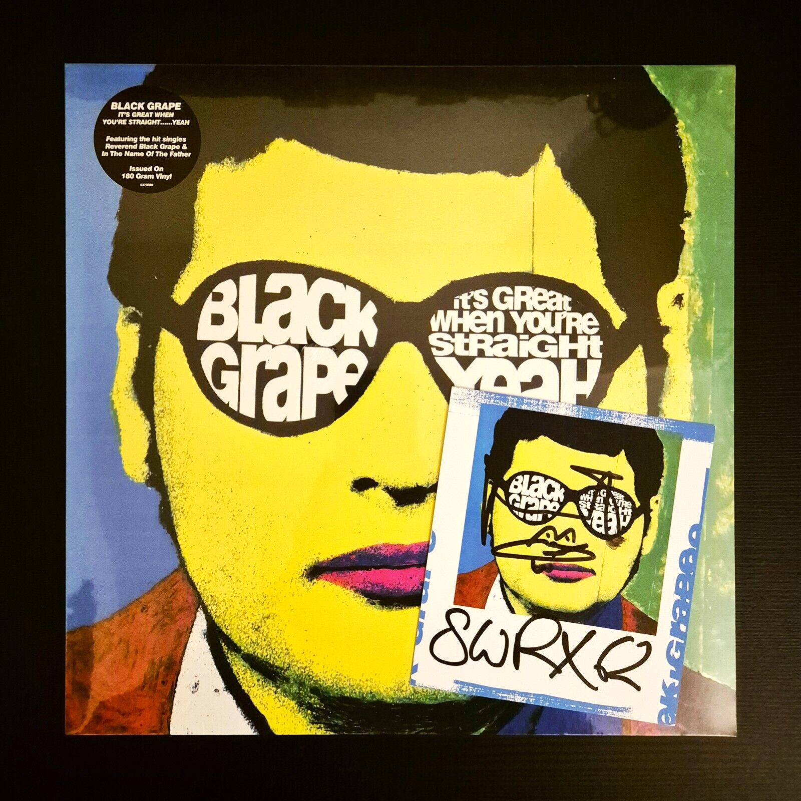 BLACK GRAPE - IT's GREAT WHEN YOU'RE STRAIGHT YEAH Vinyl LP