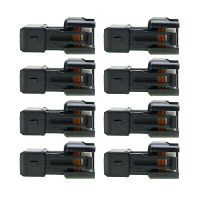 8 Injector PnP Adapters EV6/EV14 USCAR (female) to EV1 Bosch Jetronic (male)