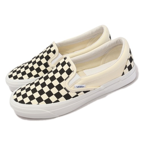 

Vans Vault OG Classic Slip-On Sail Checkerboard Men Unisex Casual VN0A45JKT0A, Цвет слоновой кости, Og Classic Slip-on