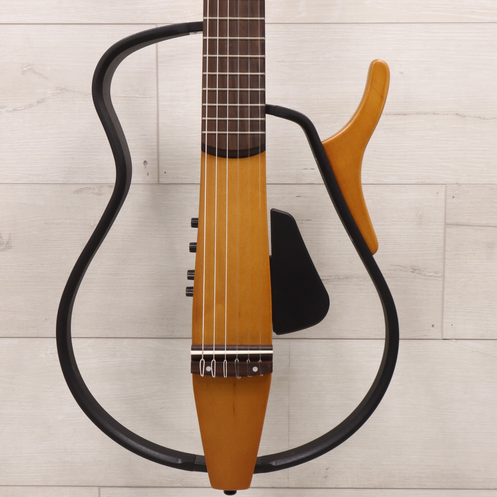 Yamaha SLG110N NYLON CLASSICAL Silent Guitar w/ Case | Inox Wind