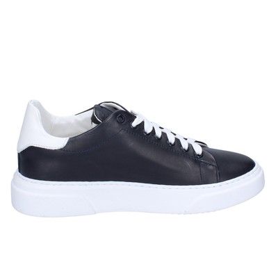 Pre-owned Baldinini Herren Schuhe  43 Eu Sneakers Blau Leder Bf459-43