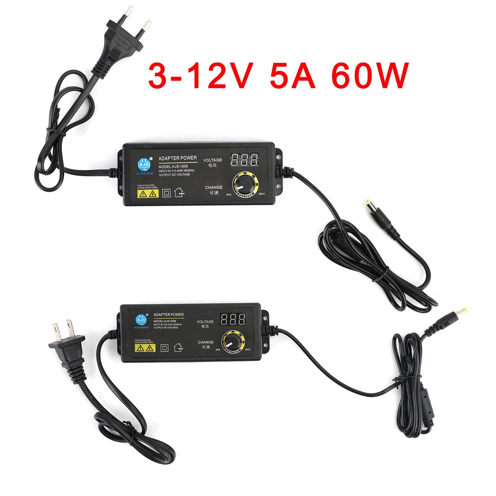 Charger Variable Voltage 3-12v 5a 60w