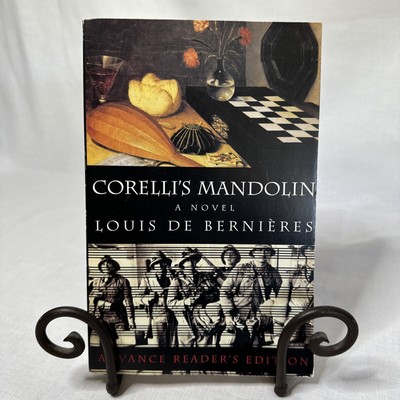 Corellis Mandolin Louis de Bernieres 1994 Softcover Book Advance Readers Copy