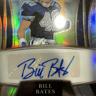 2022 Panini Select - Select Signatures Silver Prizm #SSP-BIB Bill Bates (AU)