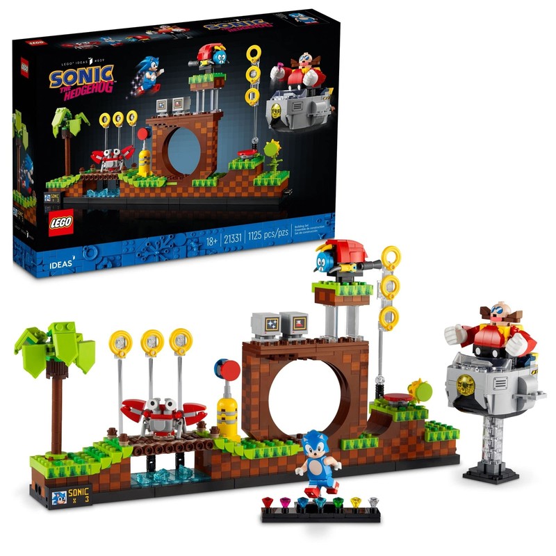LEGO Ideas Sonic The Hedgehog – Green Hill Zone 21331