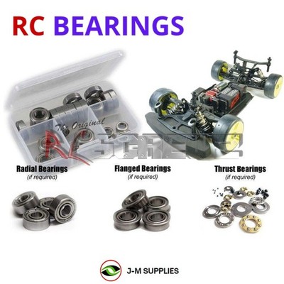 RCScrewZ Metal Shielded Bearings swz018b for SWORKz S35-GTe 1/8th #910029 | SET