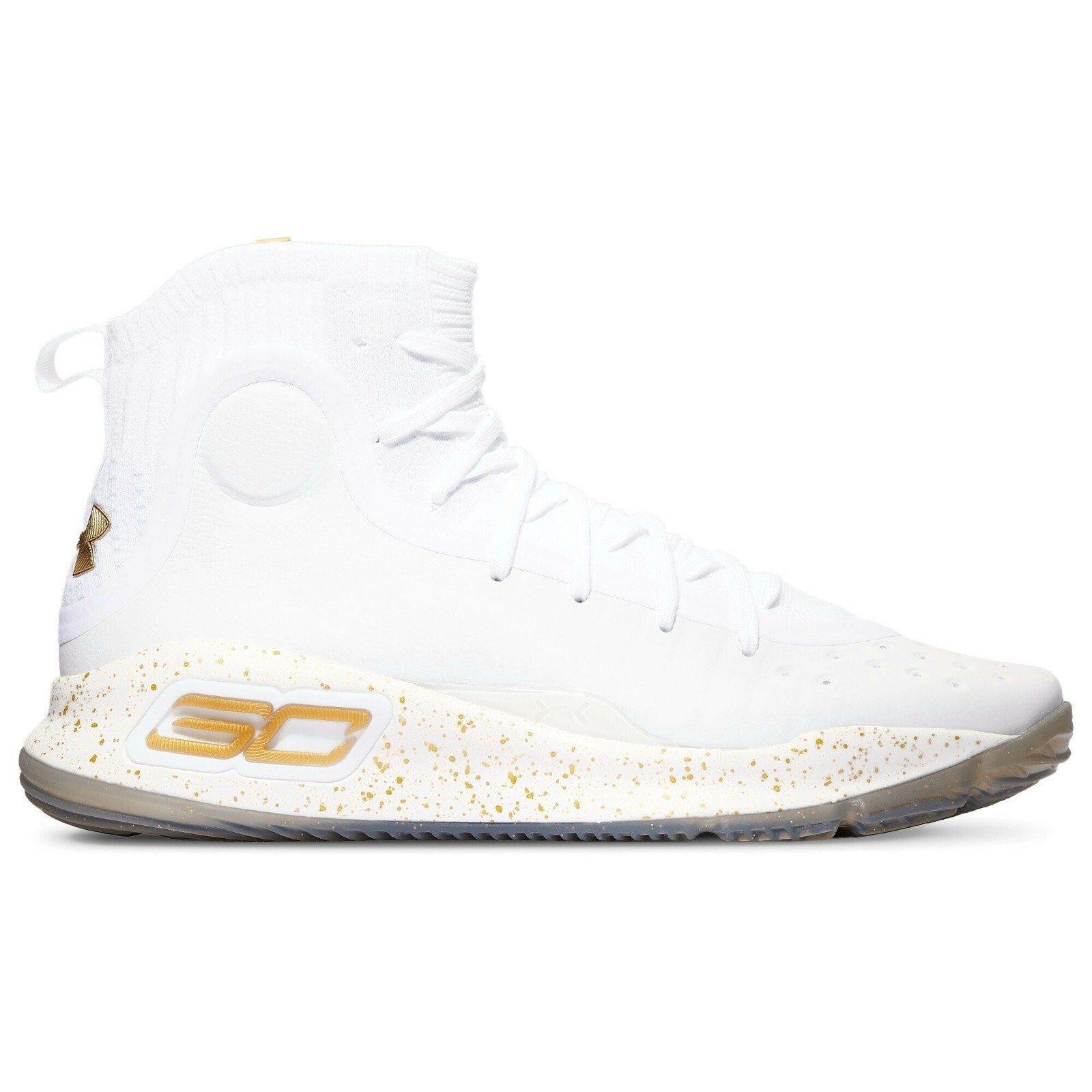 Pre-owned Under Armour Curry 4 Retro Men's Sneakers Running Basketball Game Court Shoes In White