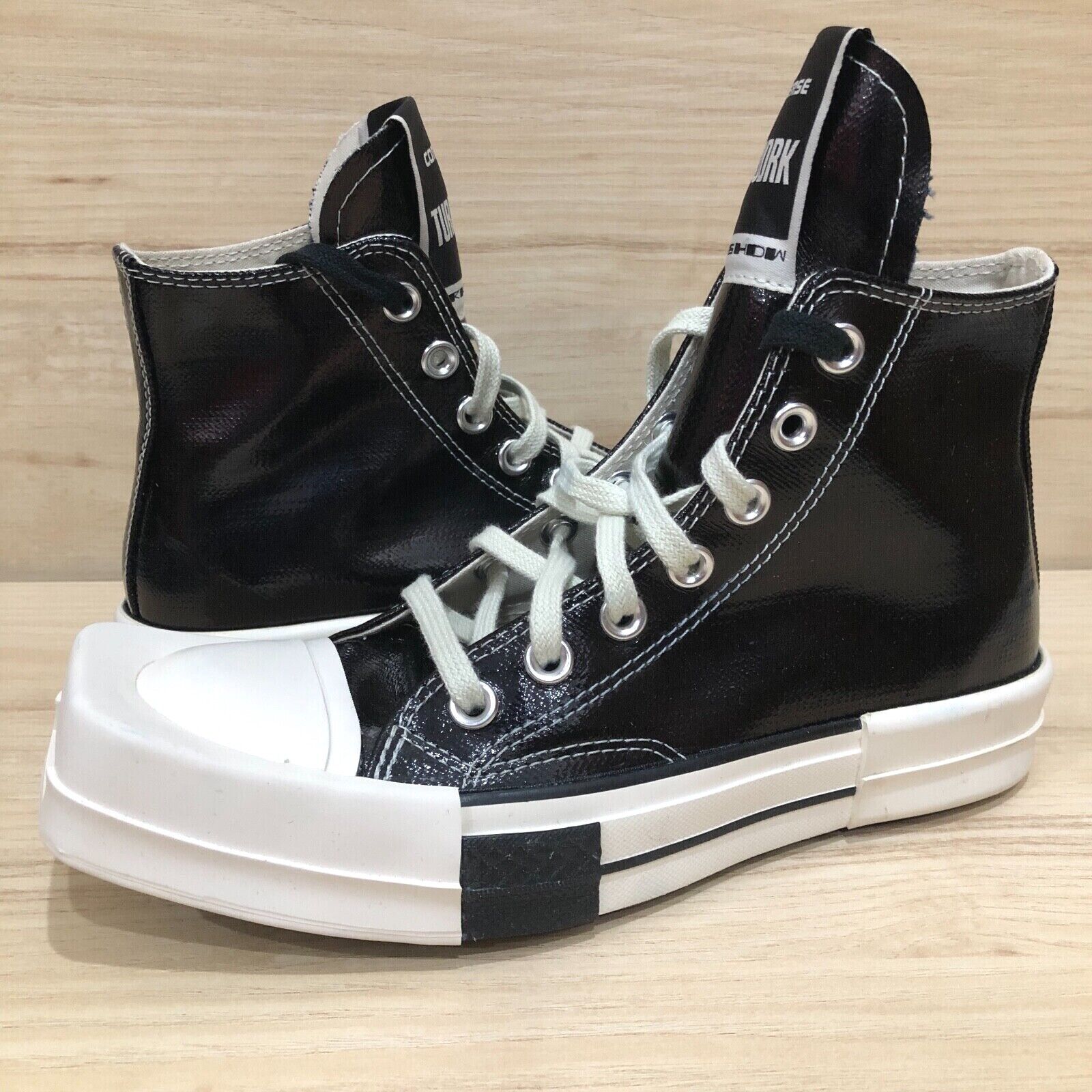 Converse x Drkshdw Turbodrk Chuck 70 Hi Black Lacquered Converse x Drkshdw Turbodrk Chuck 70 Hi Black Lacquered
