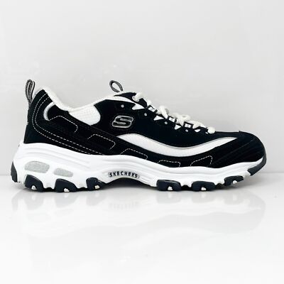 

Skechers Womens D Lites 11930 Черная повседневная обувь Кроссовки Размер 7, Черный, D Lites