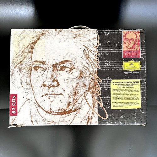Beethoven Kreuzstich-Set – Fertig Zum Sticken Auf 14 Ct Aida, Inkl. Baumwollgarn & Nadel (46 X 54 Cm)