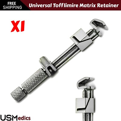 Dental Tooth Amalgam Restorations Matrix Band Retainer Tofflemire Placement NEW
