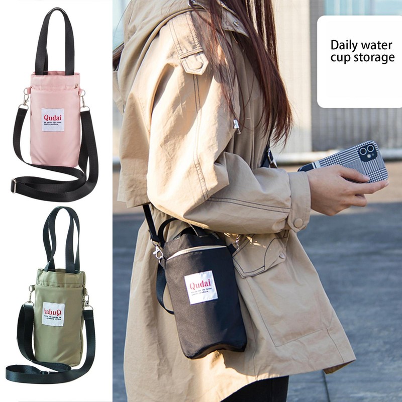 Water Bottle Sling Bag Water Bottle Shoulder Strap Carrier Bag Bottle Holder Bag