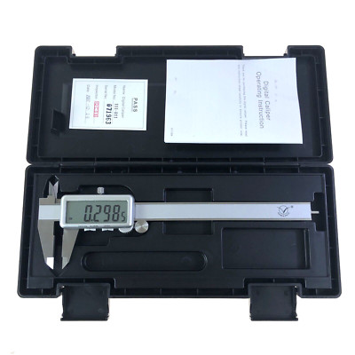 6'' Digital Caliper  0-150mm Electronic 0.0005''/0.01mm STAINLESS STEEL
