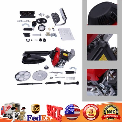 Bicycle Motorized 49CC 4-Stroke Gas Petrol Bike Engine Motor Kit Chain Scooter