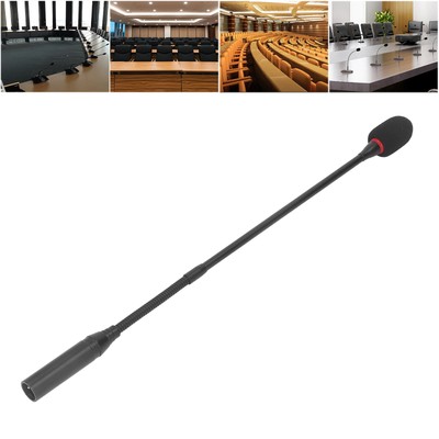 17.7 Inch Gooseneck Mic Flexible Gooseneck Condenser Mic For Conference Meeting