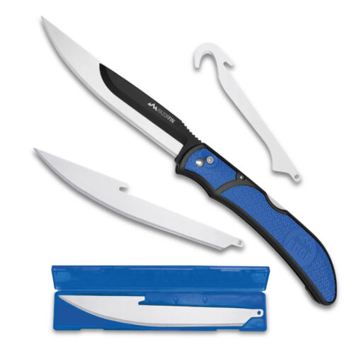 Outdoor Edge Razor Fin Replaceable Blade Fillet & Gutting Knife 4 Blades RFU-50C