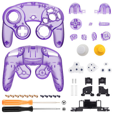 Housing Shell Cover Button Joystick Replacement For Nintendo GameCube Controller