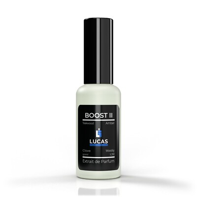 Boost II (Iso E Super + Ambroxan + Javanol) -1.7oz/50ml - Teakwood - Clove