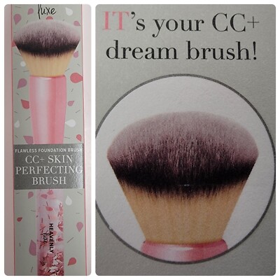 IT Cosmetics HEAVENLY LUXE CC+ SKIN PERFECTING FLAWLESS FOUNDATION MAKEUP BRUSH