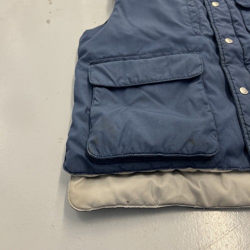 Vintage 90s Fieldmaster Goose Down Puffer Hunting Vest Jacket Zip Mens Size LG