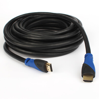 Ultra HD (UHD), CL3, 28 AWG 4K HDMI Cable 18Gbps/30 Foot Long HDMI Cord Lot