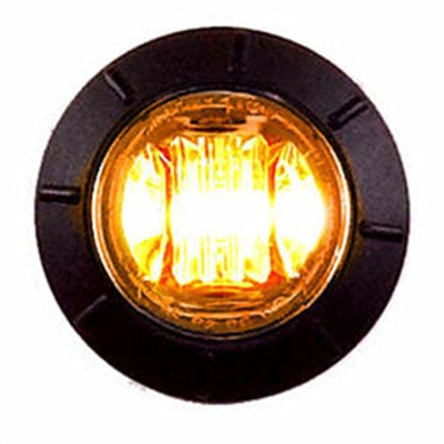 XTC Power Products Universal 3/4'' Round Turn Signal Light - Each LED-AMB-3/4