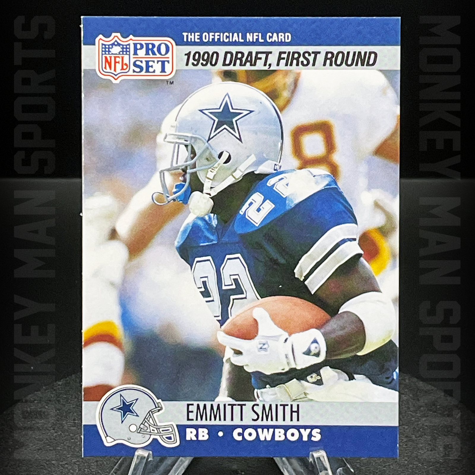 1990 PRO SET Football - Emmitt Smith Rookie RC - #685 MINT HOF GOAT COWBOYS