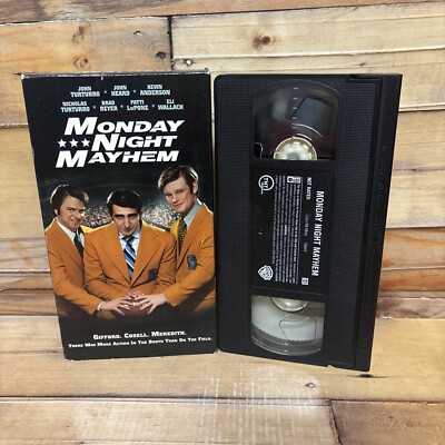Monday Night Mayhem VHS VCR Video Tape Used John Turturro