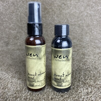 Wen Sweet Almond Mint Volumizing Root Lift & Replenishing Treatment Mist Lot NEW