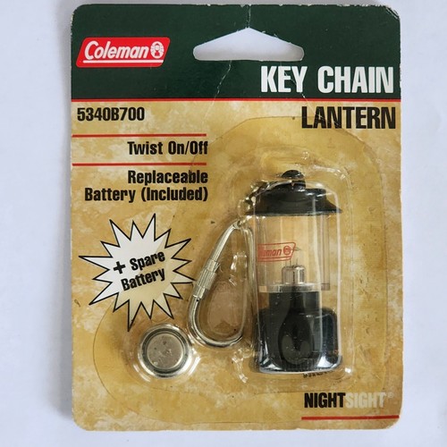 Vintage Coleman Lantern Key Chain Night Light 5340B700 NEWのeBay公認海外通販