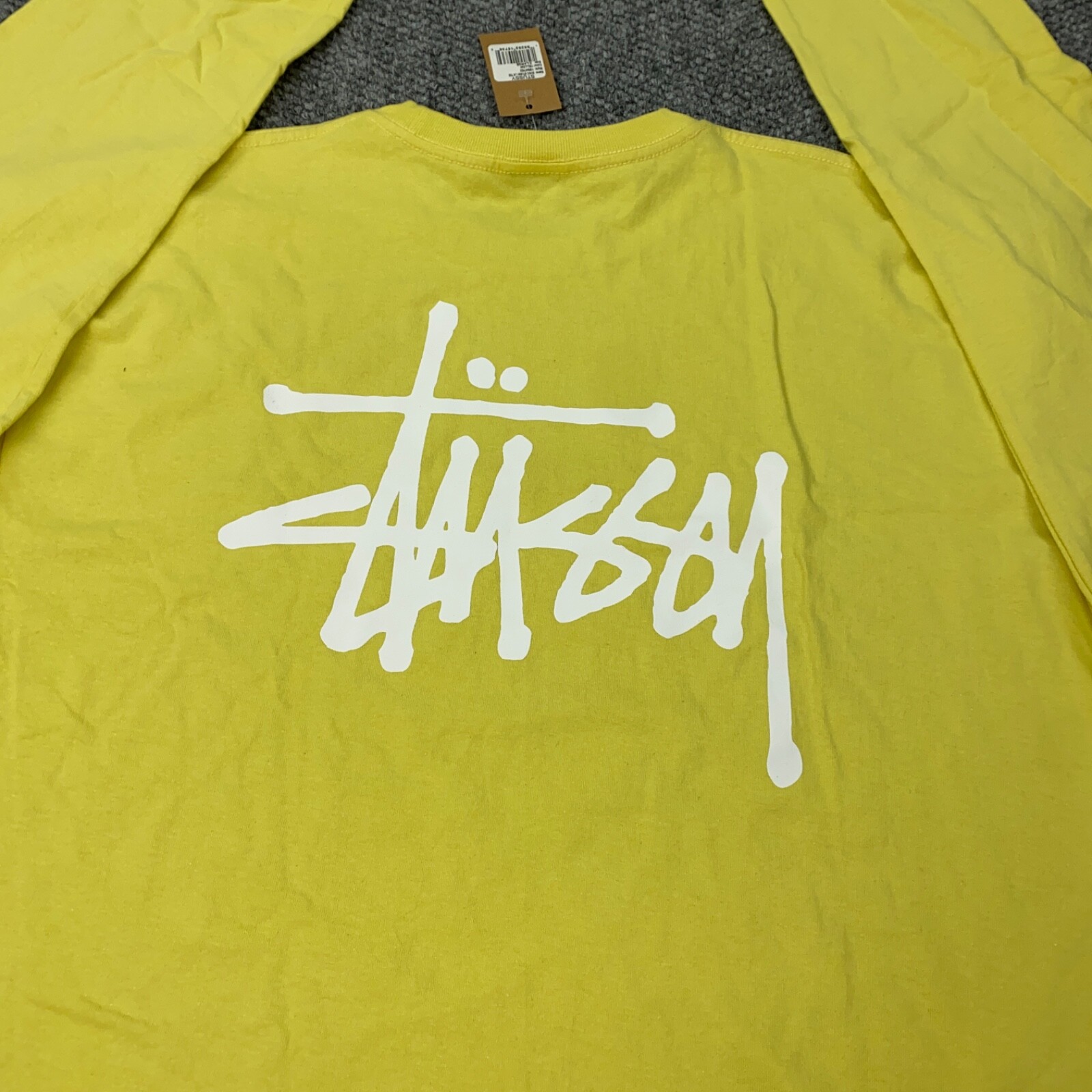 ☆送料無料☆Stussy Basic Stussy Pigment Dyed LS T-Shirt☆ Basic Stüssy LS Tee – Black | Tee & Sweats | Stüssy
